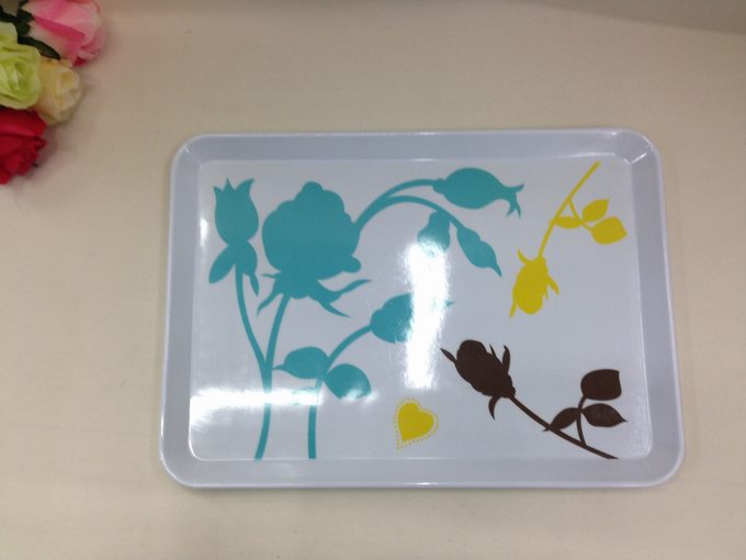 bd melamine plates, trays, resin trays, melamine plates details Picture