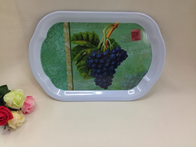 Melamine plates, trays, resin trays, melamine plates xh details Picture