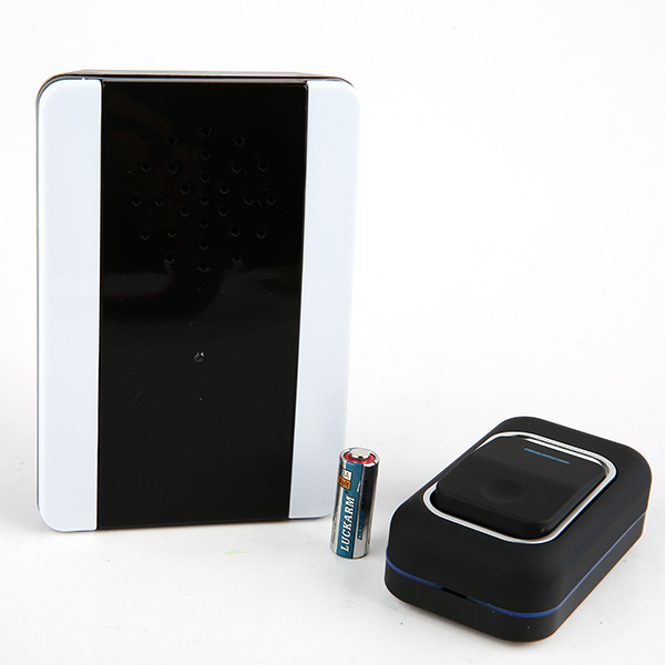 Battery wireless doorbell, export quality, 38 ringtones, 3 kinds of volume adjustment, waterproof switch, one to one digital doorbell. thumbnail