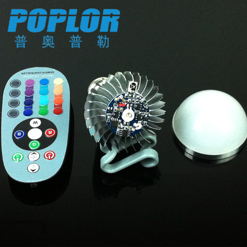 RGB彩色LED灯珠实物图