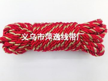0.6MM涤纶金银丝细节图