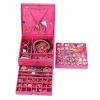 guanya's new velvet large-capacity jewelry box, velvet jewelry box and eyeglass case Specification image