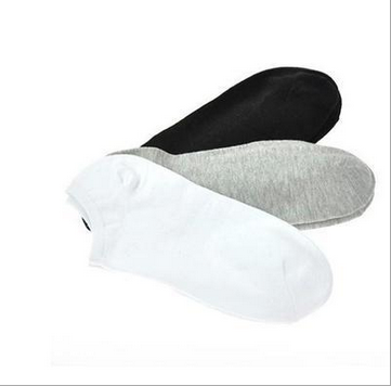 赠品男士袜子超短筒浅口船袜 无印良品纯色袜子地摊袜细节图