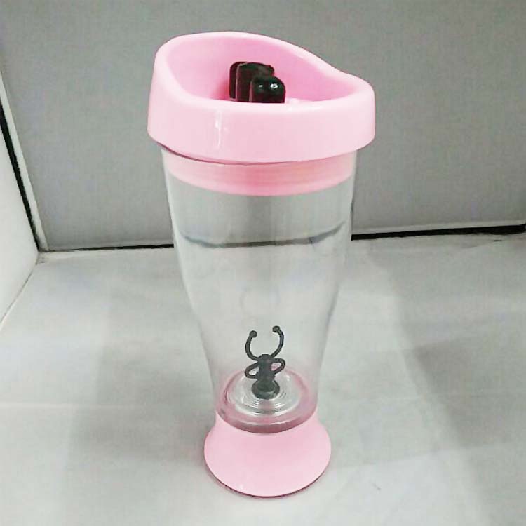 Automatic milk stirring cup, covered mug, electric milkshake cup, personalized and creative cow cup, coffee stirring cup