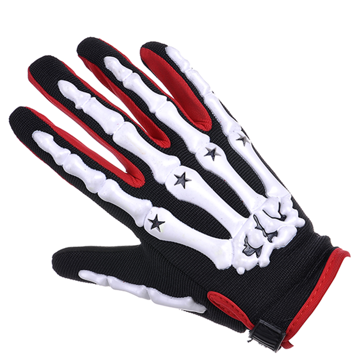 Wholesale skeleton bone style all refers to cycling gloves bicycle gloves knuckle gloves thumbnail