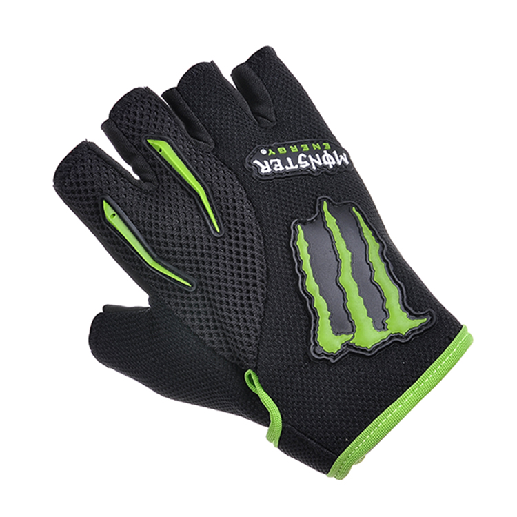 Wholesale bicycle half-gloves mountain bike riding half-finger gloves men's and women's non-slip sports gloves thumbnail