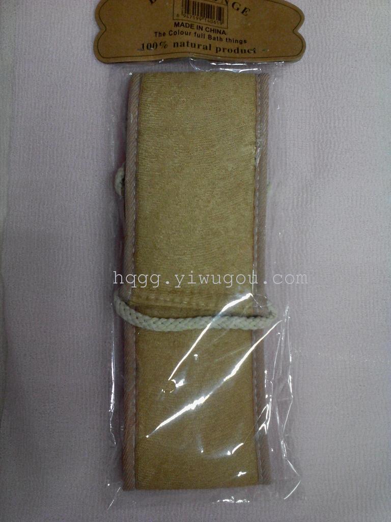 厂家直销，麻舒爽拉背条澡巾，适合家庭洗澡的好帮手产品图