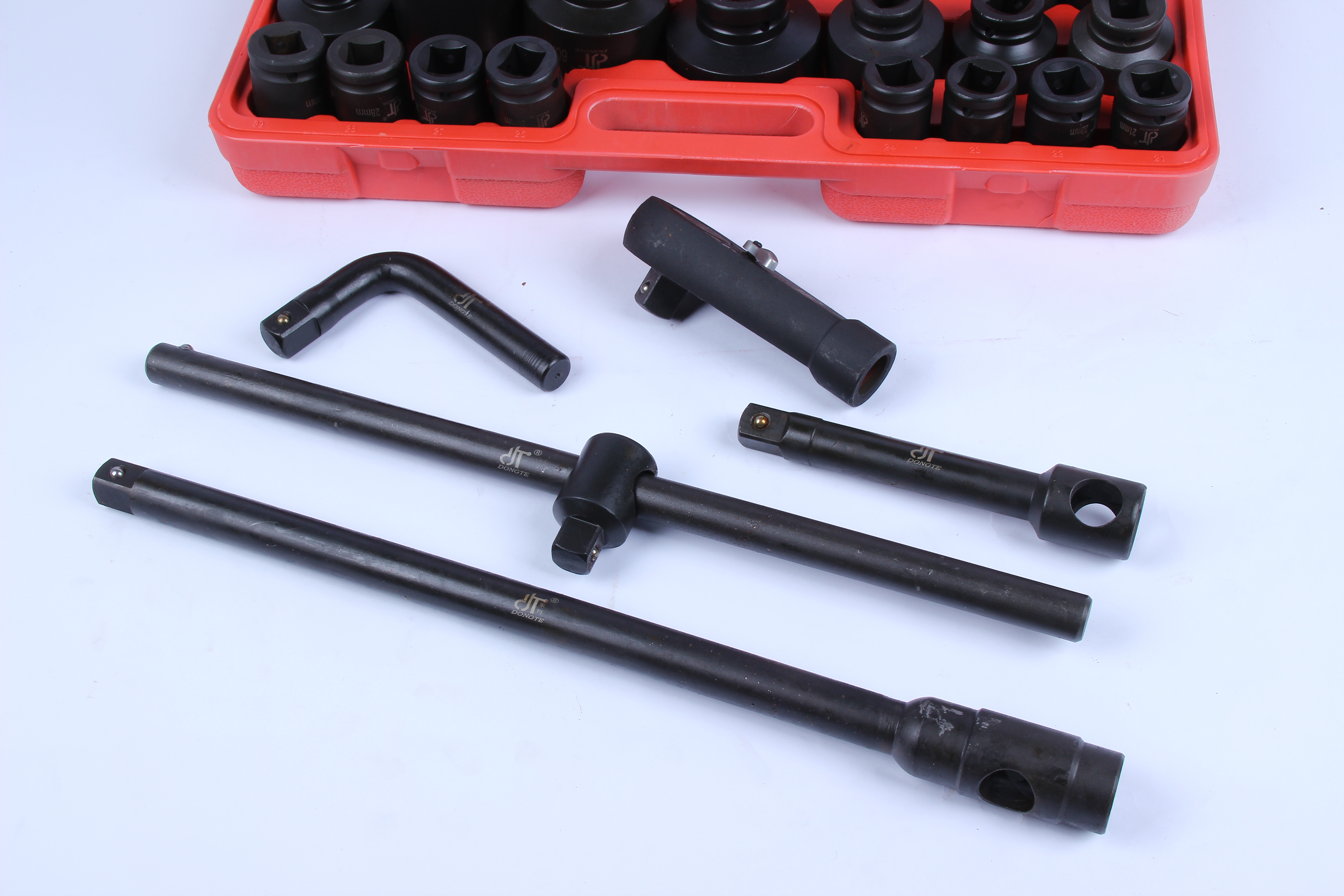 26件套重型套筒组套3/4黑色磷化impact socket产品图