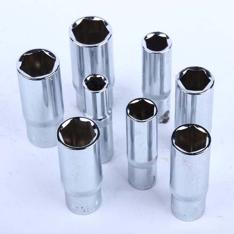 8件套加长套筒组套3/8中飞匹配socket set 塑架细节图
