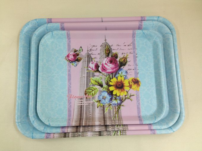 Melamine tray melamine melamine imitation porcelain tableware uhb