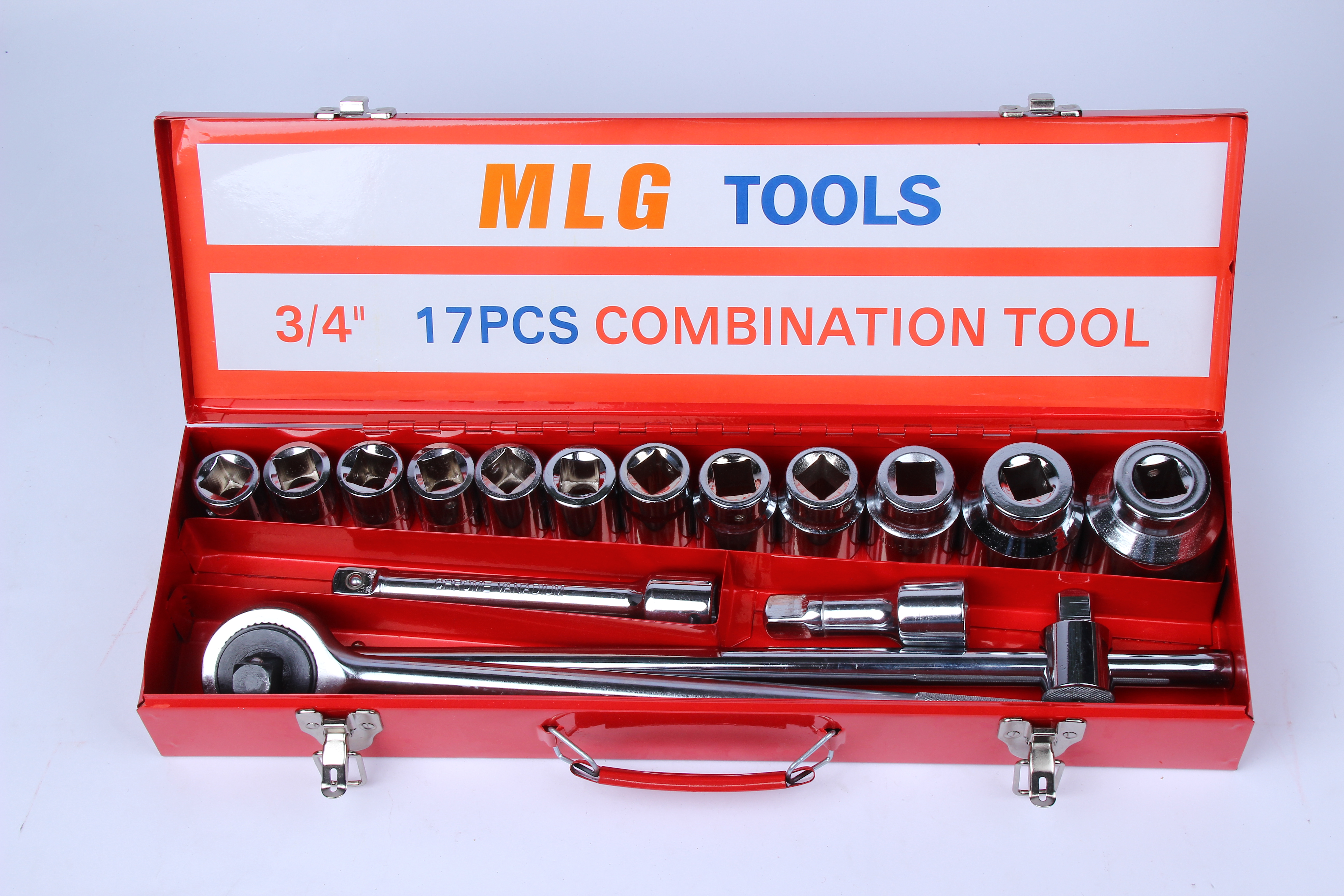 3/4汽修重型套筒组套17件套Socket Set