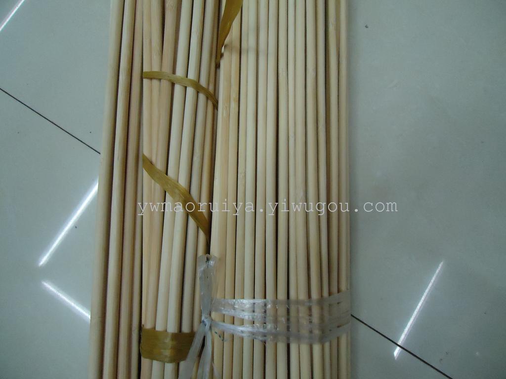 厂家直销竹制工艺画笔 圆棒 旗杆细节图