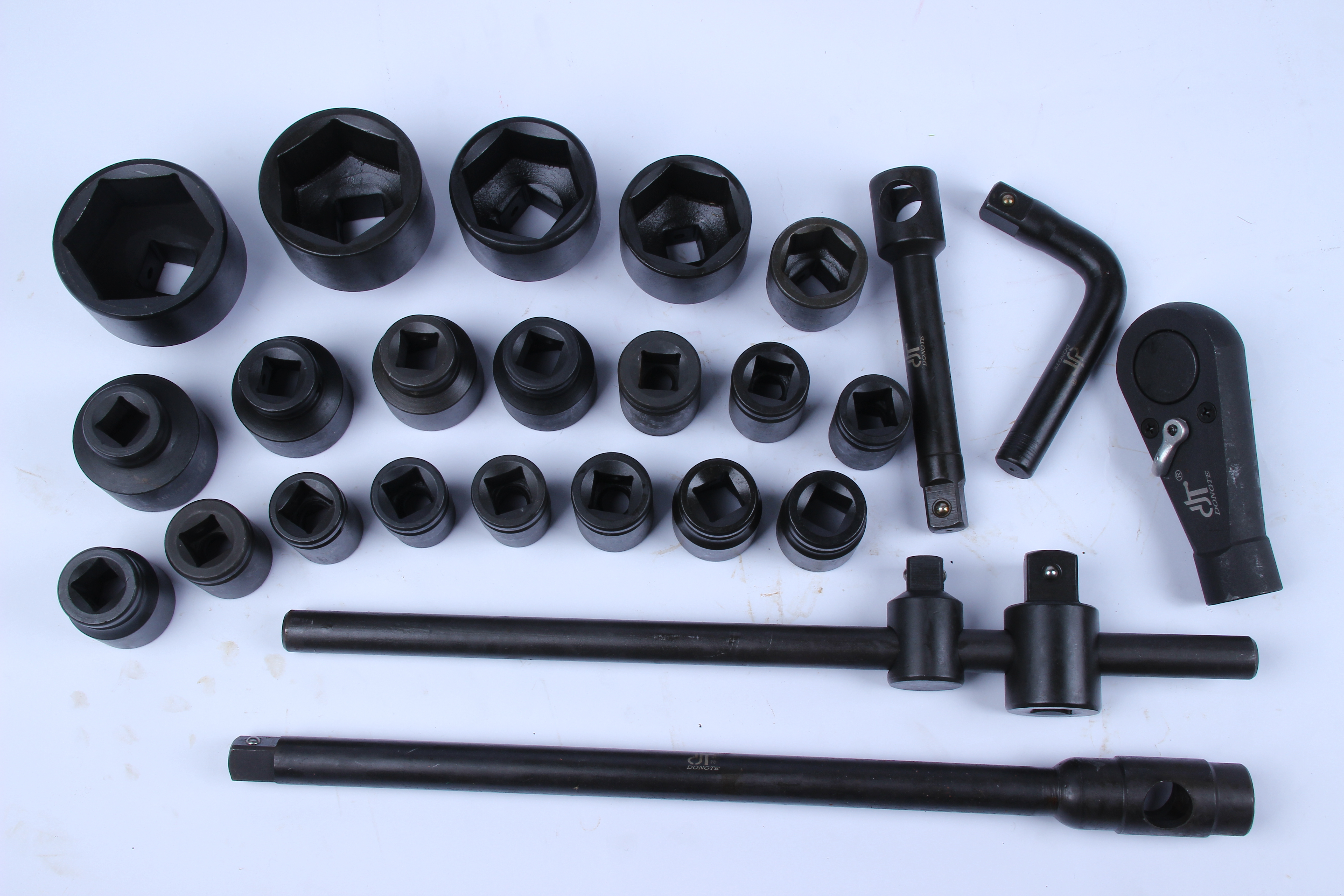 26件套重型套筒组套3/4黑色磷化impact socket细节图