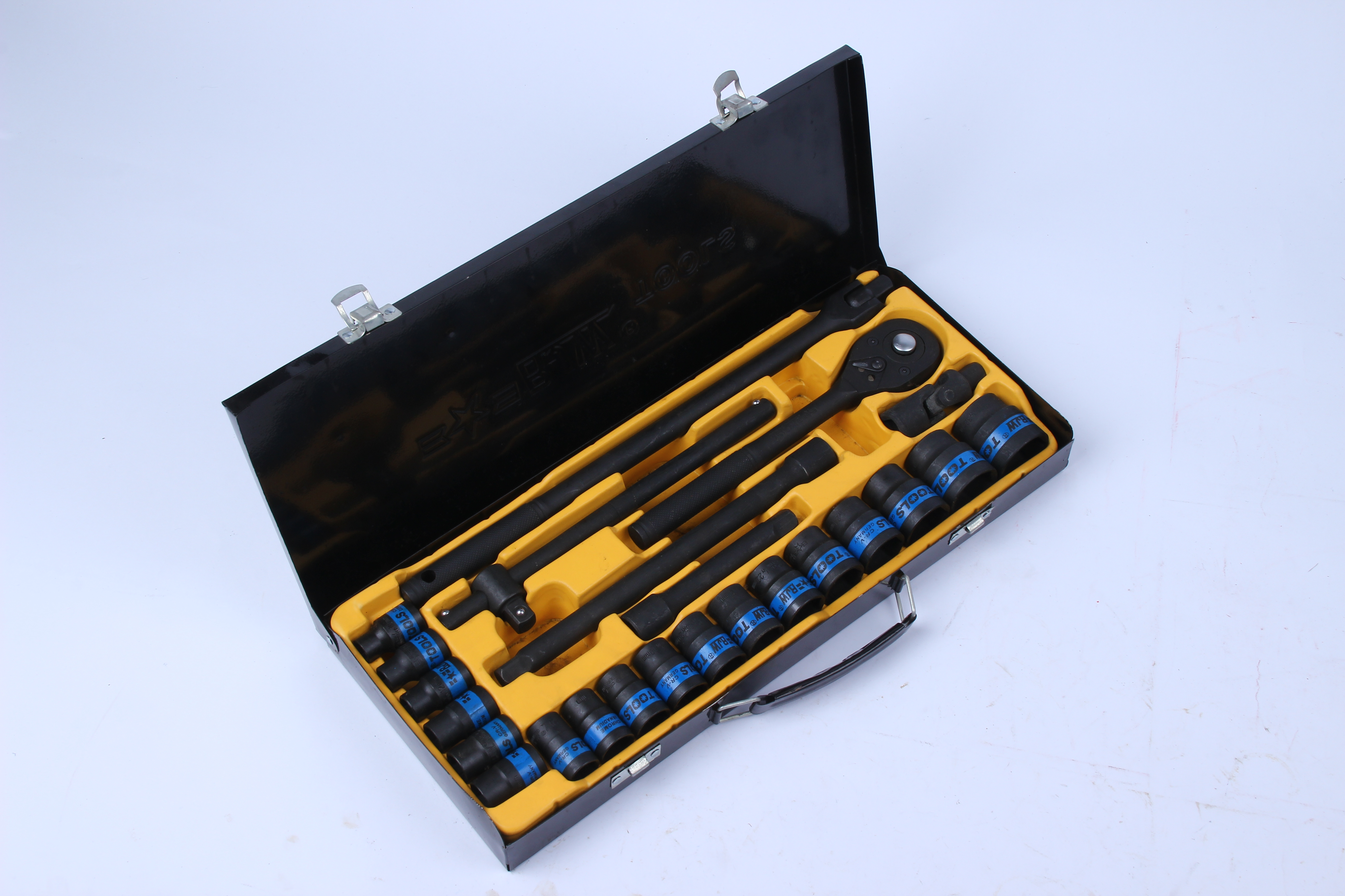 24件套筒工具汽修工具黑色car repair tools