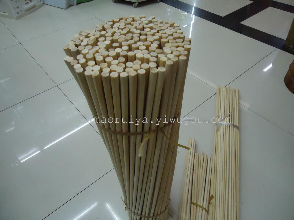 厂家直销竹制工艺画笔 圆棒 旗杆产品图