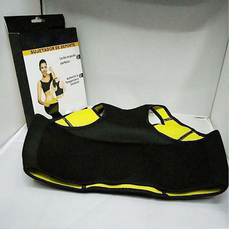 New slimming sports vest and self-heating women's sports bra Specification image