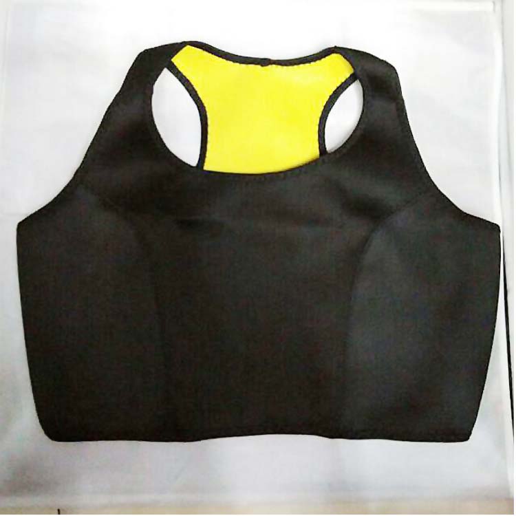 New slimming sports vest and self-heating women's sports bra