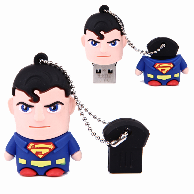 Avengers Minions 16GB USB flash drive with cartoon creativity and personalized mini design, customizable Specification image