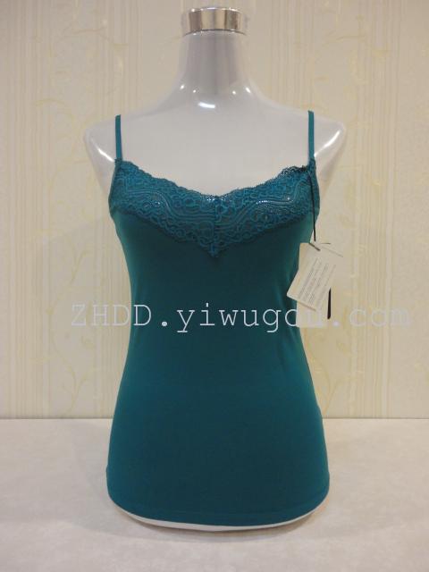 V-neck Modal lace halter vest and shoulder strap clearance shirt sport