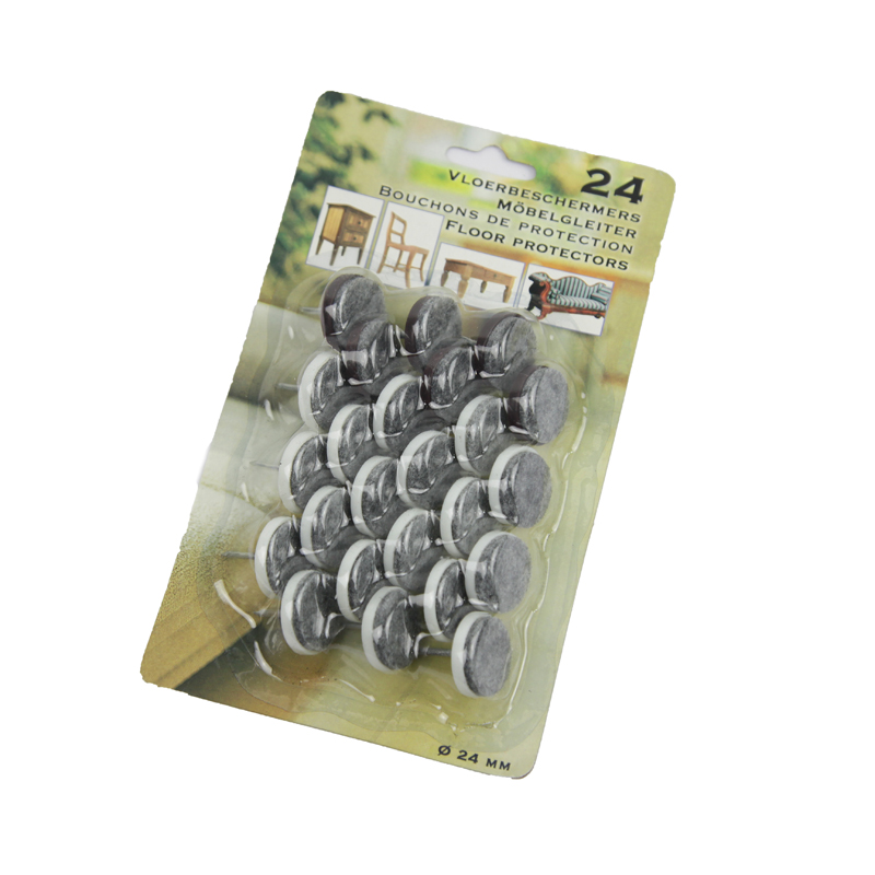 桌椅垫 家具脚垫 家具保护垫 塑料毛毡钉垫 脚钉