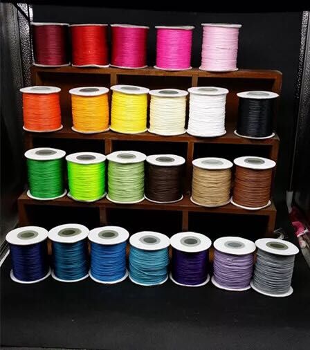 0.5mm韩国蜡绳整卷 进口环保蜡线DIY手工编绳