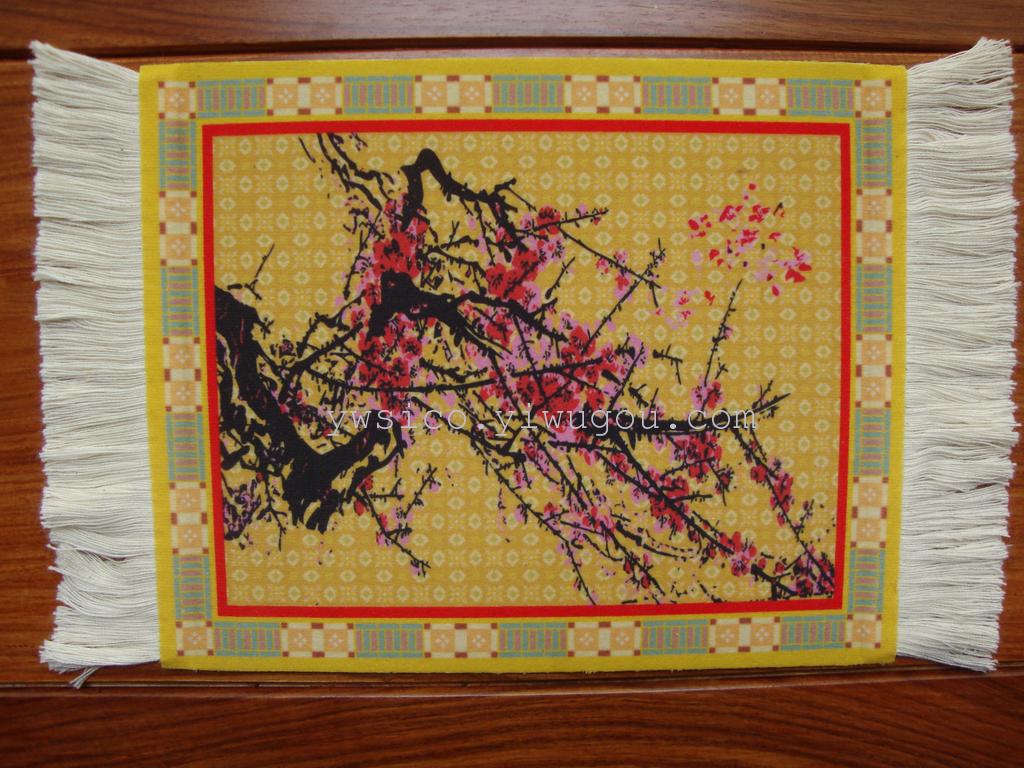 厂家直销彩色印刷天然橡胶广告鼠标垫 礼品鼠标垫地毯鼠标垫详情1