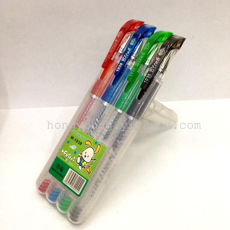 Hard box flash pen 1038-4 4 pieces 6 pieces 8 pieces 10 pieces 12 pieces