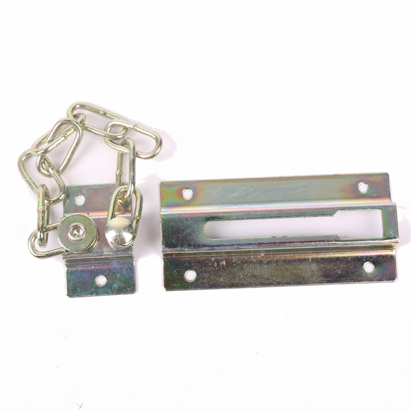 防盗门扣 防盗链 门扣 扣链 安全链 门栓 插销细节图