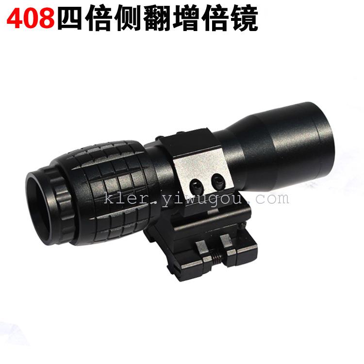 4X side flip holographic magnification 4X pineapple sight