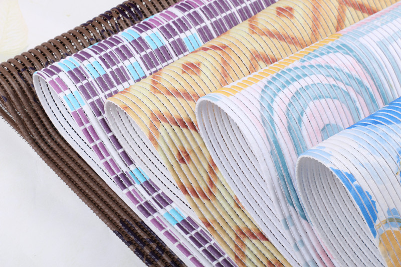 Pvc Non-Slip Mat Strip Printed Fine Line Mat details Picture