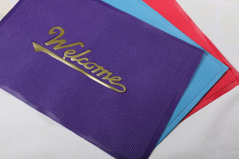 Pvc Non-Slip Mat Yoga Plain Welcome To The Mat