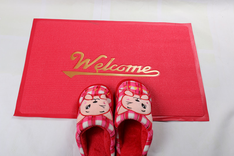 Pvc Non-Slip Mat Yoga Plain Welcome To The Mat Application Scenario