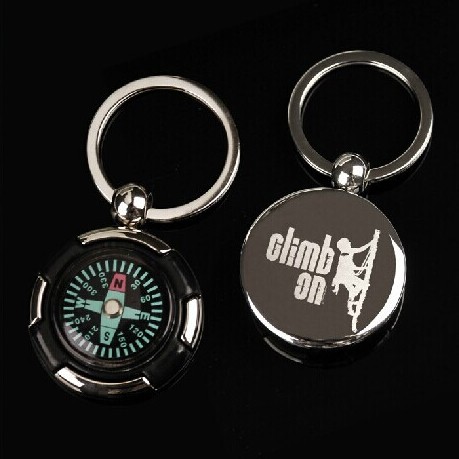 Compass Key Chain Outdoor Gear Key Chain Alloy Key Chain Specification drawing