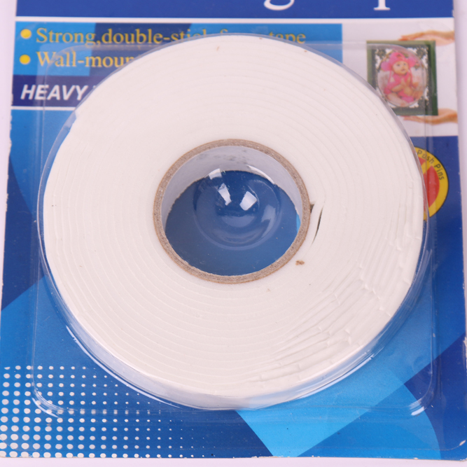 单个海棉双面胶带 泡棉双面胶纸 白色双面胶产品图