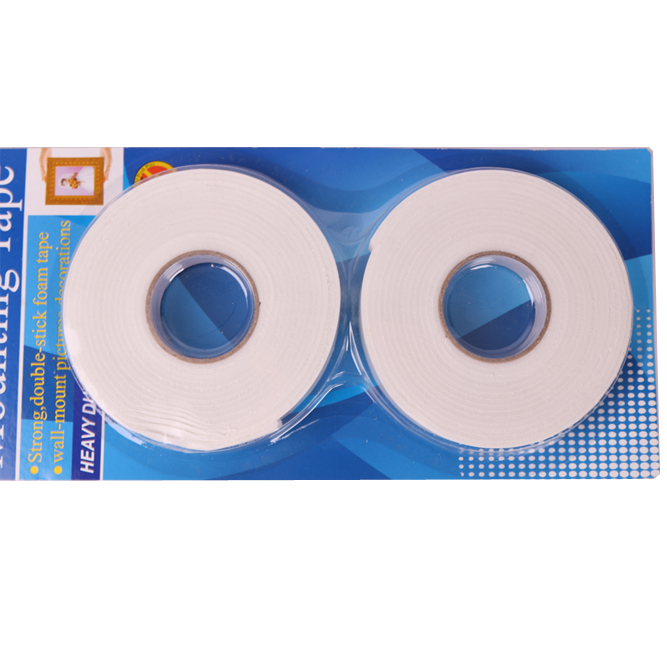 Two sets of sponge double-sided tape, foam double-sided tape, white double-sided tape Application Scenario
