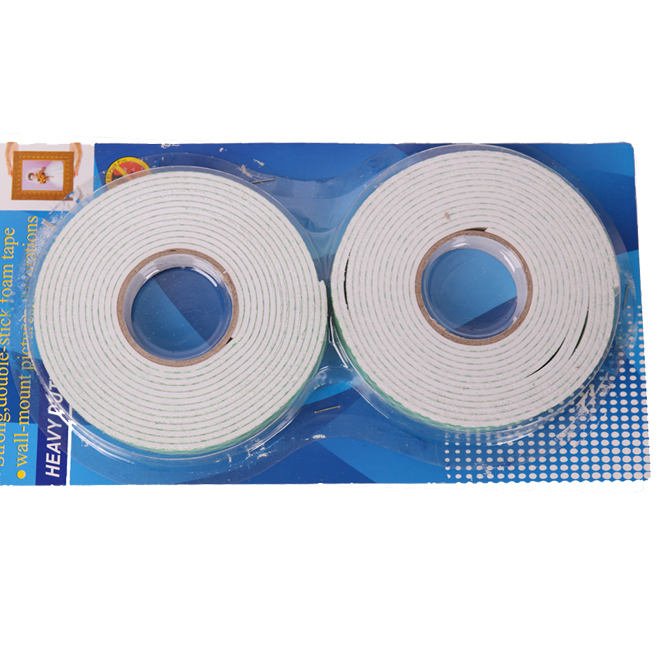 两个海棉双面胶带 泡棉双面胶纸 白色双面胶细节图