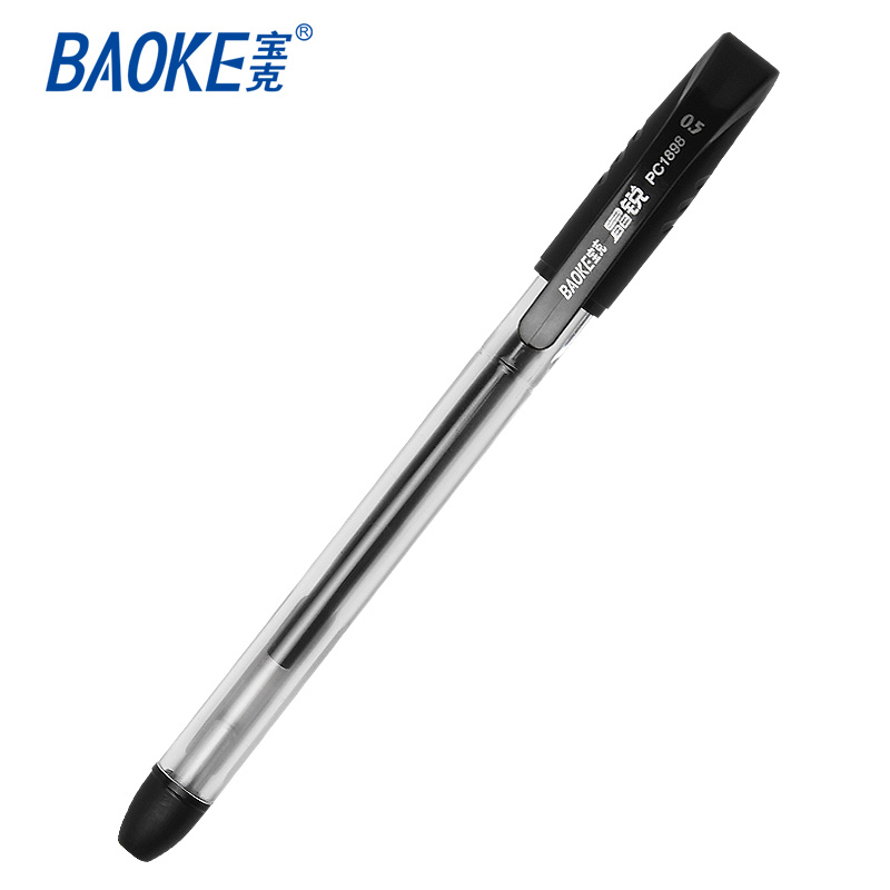 BAOKE PC-1898 neutral pen 0.5mm transparent holder