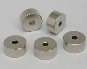 厂家直销磁钢12*3mm 沉孔4-8mm 镀锌磁铁