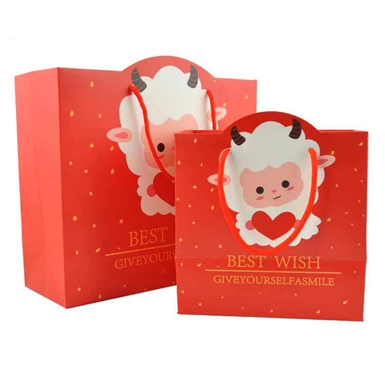 New Love Jubilant Paper Bag Tote Bag Birthday Gift Bag Children Gift Bag