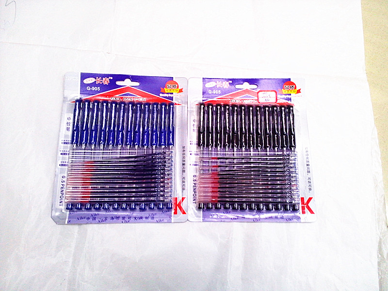 快递笔水笔唛头笔大头笔一元双头记号笔小商品批发细节图