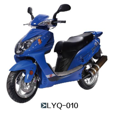 Lyq-010-2 Generation 2 150CC scooter with high dual-eye lamp can be licensed thumbnail