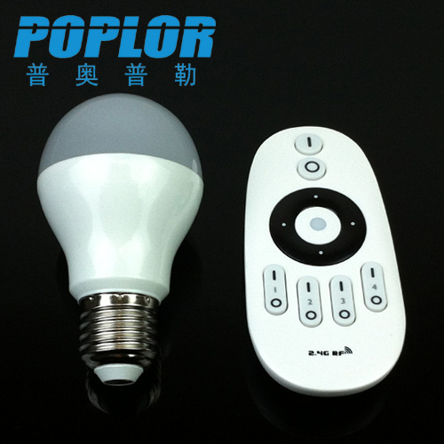6W LED bulb color temperature regulator set wifi control remote control bulb details Picture