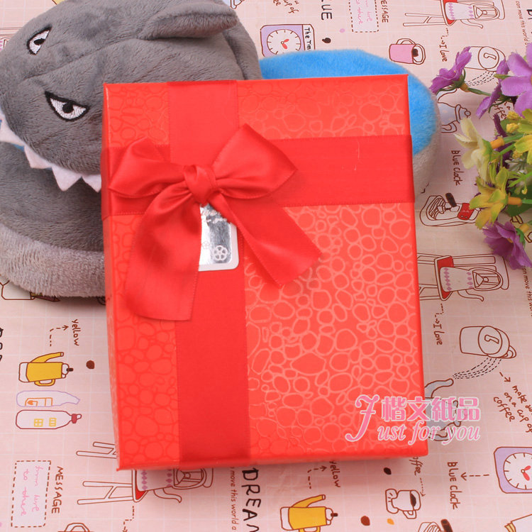 时尚UV水晶印刷9格巧克力包装盒创意丝带蝴蝶结糖果礼品盒细节图