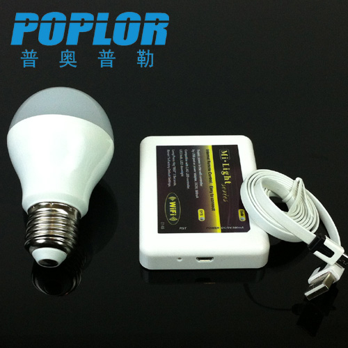 LED球泡灯实物图