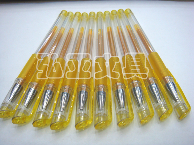[Stock] Flash gold Copy pen Gold copy pen Copy pen