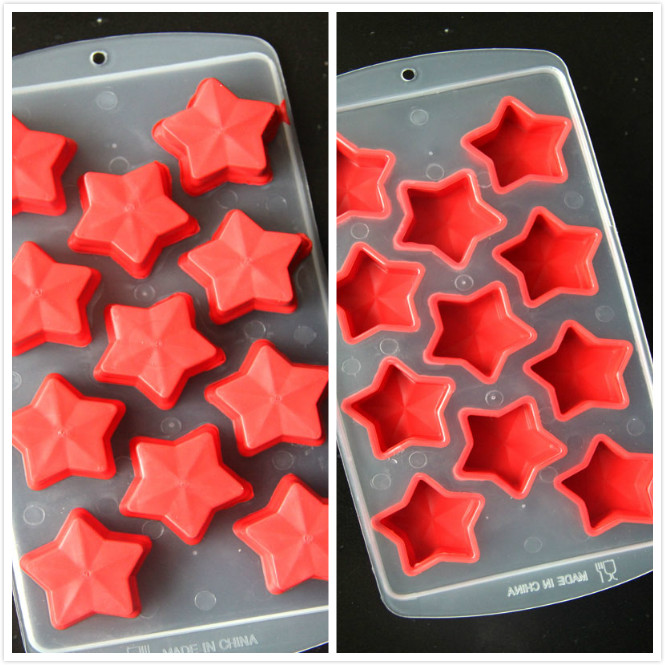 Fruit shape ice cube cube mold refrigerator ice box
