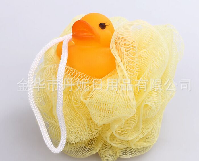 搪胶动物浴花 冲凉彩色沐浴球/浴花/浴球 可爱动物配件