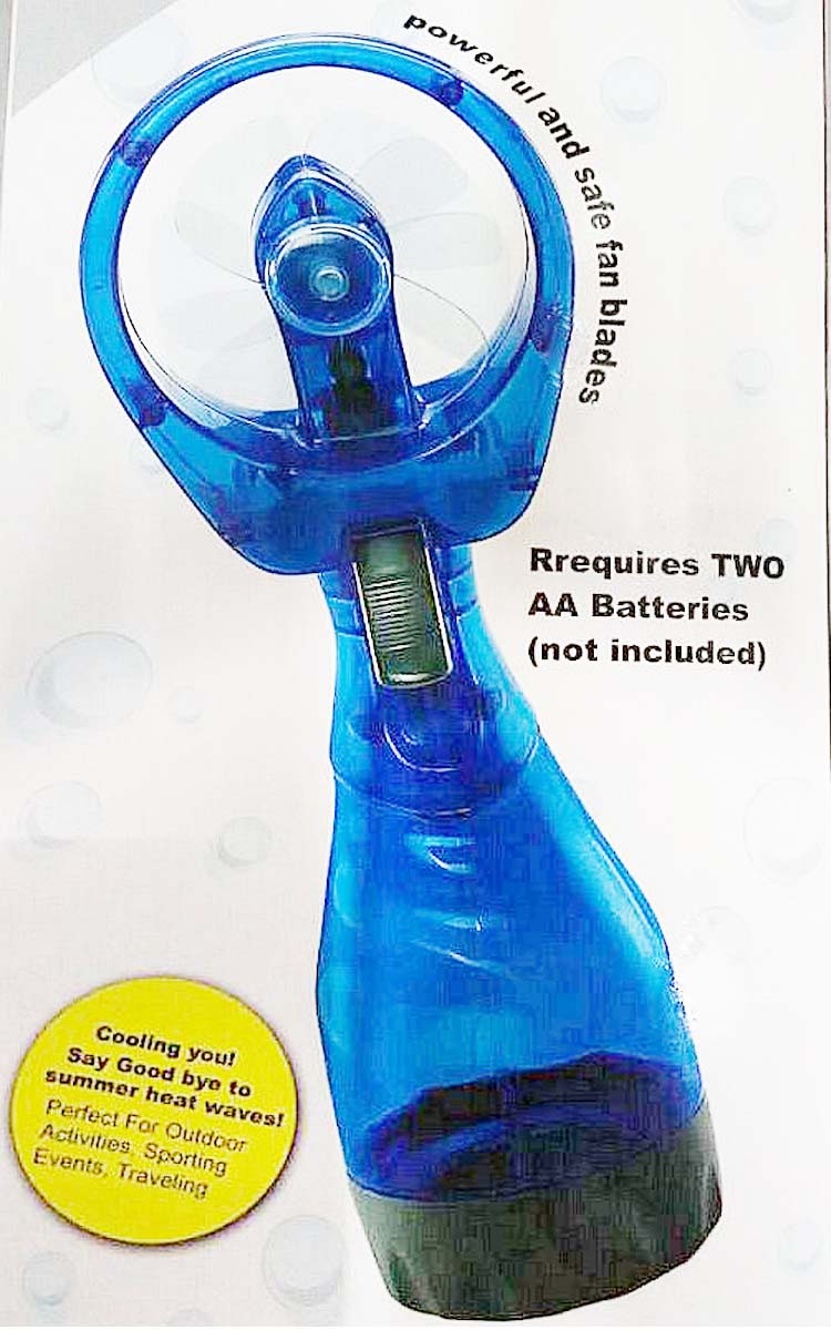 New hot spray mini fan, mini electric fan, Mini handheld fan details Picture
