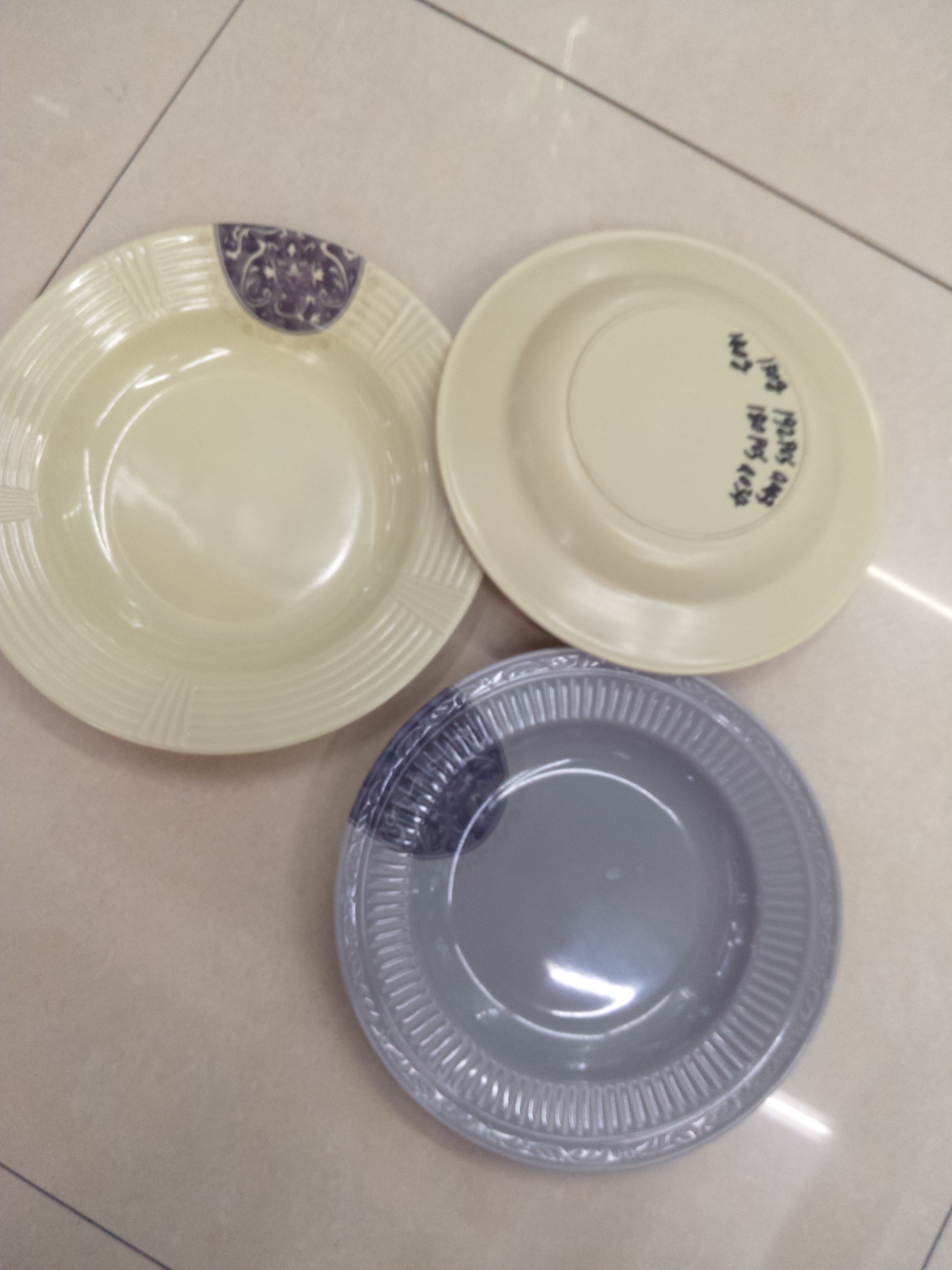 2216-9边圈密胺深盘130克细节图
