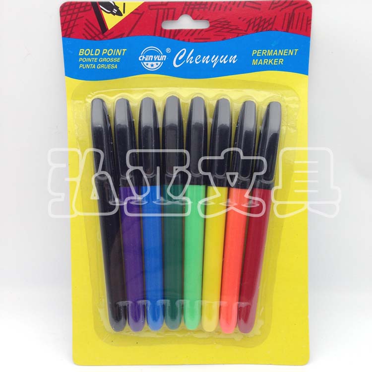 8 Color markers Color markers Oil markers highlighters